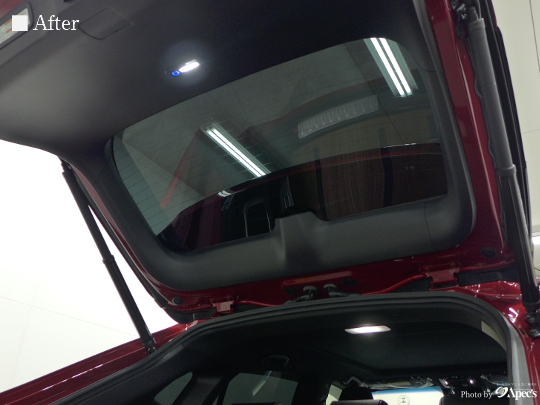 新型ハリアーの全面に断熱フィルム施工 株式会社アペックス